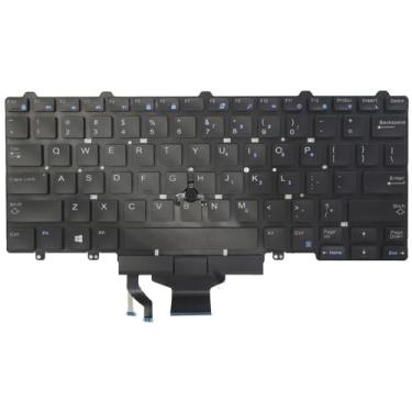 Imagem de Teclado mBook Compatível com Dell Latitude E5450 E5470 E7450 E7470 US SEM LED ESPEC116