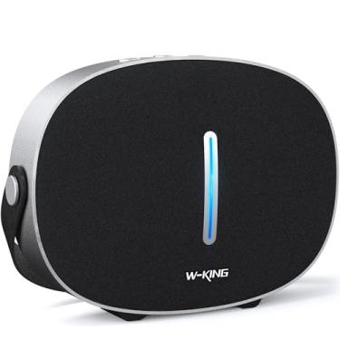 Imagem de W-KING Alto-falante Bluetooth alto, alto-falantes portáteis Bluetooth sem fio T8II, subwoofer Boombox potente de pico de 96 W, graves profundos/som claro, BT5.4/carregamento rápido/USB/AUX