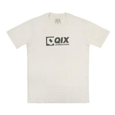 Imagem de CAMISETA QIX INTERNATIONAL CASUAL T-SHIRT Cor:Off WhiteTamanho:G2, Off