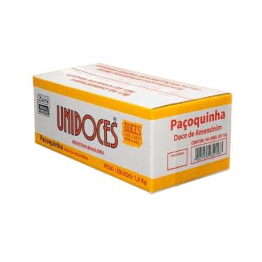 Imagem de Paçoquinha Doce De Amendoim Caixa 1,5Kg Unidoces