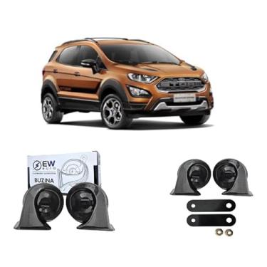 Imagem de BUZINA CARACOL (PAR) GRAVE/AGUDO PARA ECOSPORT 2018 ATÉ 2020