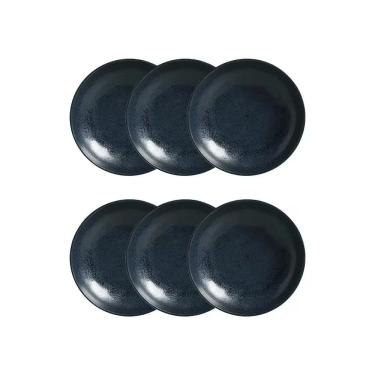 Imagem de Conjunto 06 Pratos 830ml Night Blue Porto Brasil Azul