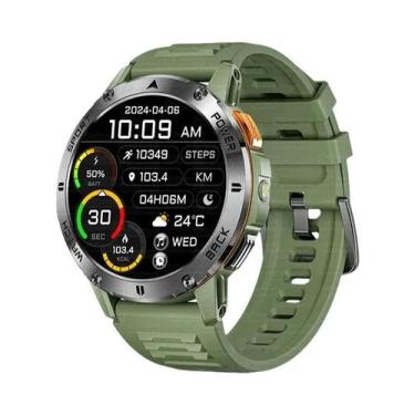 Imagem de Relógio Inteligente Masculino Com GPS, Tela AMOLED HD, Monitor De Freq