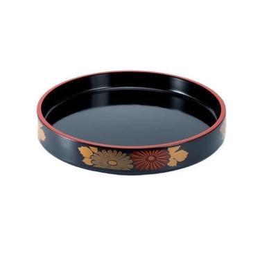 Imagem de Pires de plantas Bandeja de resina para mesa, estilo chinês, com pires para arranjos florais, ideal para uso interno e externo(Pequeno)