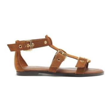 Imagem de Sandália Rasteira Detalhes Fivela Lançamento Arezzo-Feminino