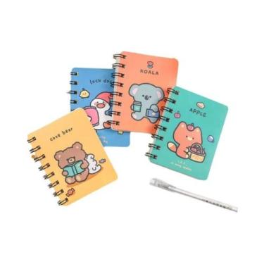 Imagem de Caderno De Viagem Mini A7 Em Estilo Kawaii, Caderno De Bolso Em Branco