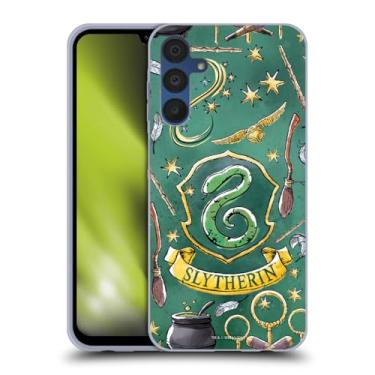 Imagem de Head Case Designs Capa de gel macio oficialmente licenciada com estampa Harry Potter Sonserina Relíquias da Morte XIII compatível com Samsung Galaxy A15