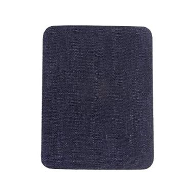 Imagem de Adesivos de roupas criativas de costura jeans apliques adesivos DIY artesanato (azul marinho)