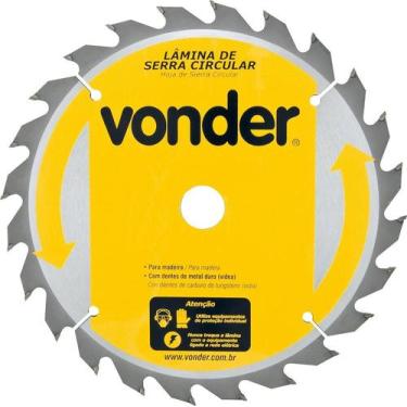Imagem de Lamina Serra Circular Vídea 235x25x3,0mm 48 Dentes 5600 Rpm - Vonder