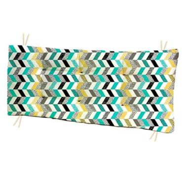Imagem de Almofada Futon 110 cm x 35 cm para cadeira e banco estampada - Varias Estampas - Futon grande Moderna(Setas Coloridas)