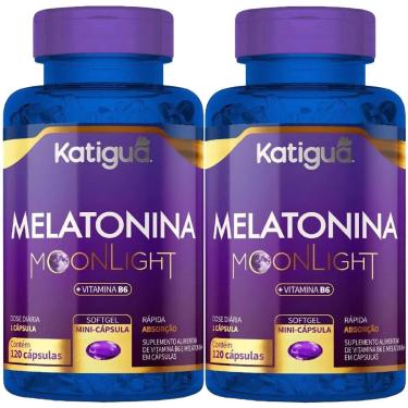 Imagem de Kit 2X Melatonina 210mcg - 120 Cápsulas - Katiguá-Masculino