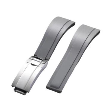 Imagem de Pulseira De Silicone À Prova d'Água De 20mm Para Rolex Ghost Daytona S