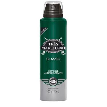 Imagem de Desodorante Aerosol Très Marchand Classic 150ml