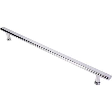 Imagem de BAZAC Maçaneta de porta de aço inoxidável vidro de chuveiro porta deslizante de celeiro entrada interior exterior puxador de porta puxadores de porta - 300 mm