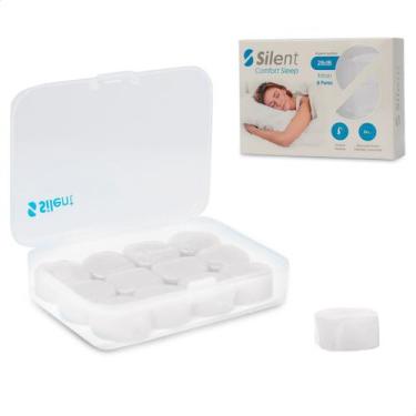 Imagem de Protetor Auricular Ouvido Silent Silicone Moldável 6 Pares 28db Nataçã