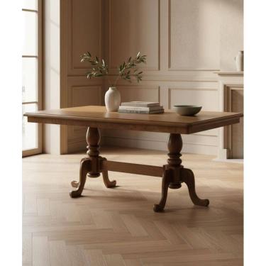 Imagem de Mesa Retangular Pinhal 2,10 x 1,10 - Móveis de Gramado