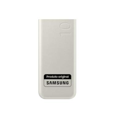 Imagem de Bateria Externa SAMSUNG EB-P3400 Bege Portátil, Carga Super Rápida 25W, Duas Saídas USB-C 10000 MAH