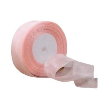 Imagem de Fita De Organza 50 Jardas 12-40mm Para Embalagem De Presentes, Casamen