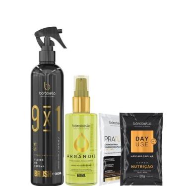 Imagem de Borabella Fluido Escova Brush 300ml + Óleo de Argan 60ml