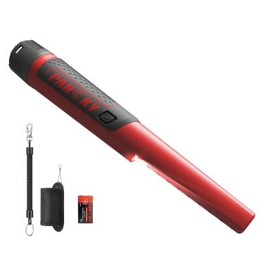 Imagem de PANCKY Detector de metais Pinpointer para adultos e crianças, IP68, totalmente à prova d'água, detector de metais subaquático, sensibilidade ajustável, pino portátil, varinha de ponteiro, caça ao
