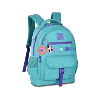 Imagem de Mochila Escolar Rebecca Bonbon Bolsa Juvenil com chaveiros - Clio Styl