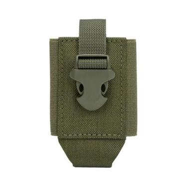 Imagem de Bolsa Tática Para Walkie Talkie Com Clips MOLLE, Suporte Para Rádio E 