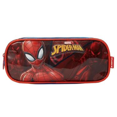 Imagem de Estojo Simples Escolar Spider Man - Xeryus