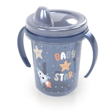 Imagem de Copo Infantil Com Alça Removível Estampa Diversas Transição Trio Baby 