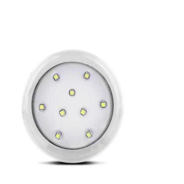 Imagem de Refletor Led Branco Quente ABS 9w 80mm rosca1/2 - ILUCTRON