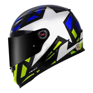 Imagem de Capacete Ls2 Ff358 StarWar Azul e Amarelo