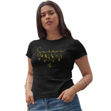 Imagem de Camiseta Orixa Ferramentas Candomblé Macumba Xango Ogum Oxossi Iemanja