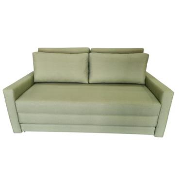 Imagem de Sofá  Cama Casal Tecido Acquablock Impermeável  160cm - 4R Estofados, 