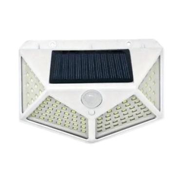 Imagem de Luz Solar LED À Prova d'Água Com 100 LEDs, Lâmpada De Parede Com Senso