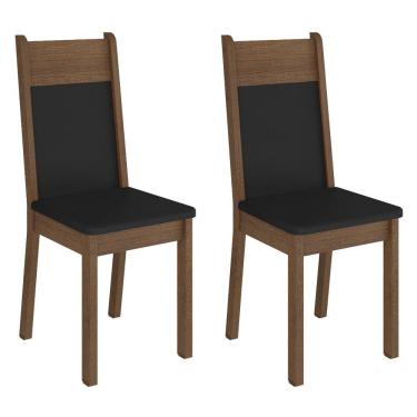 Imagem de Conjunto com 2 Cadeiras Rustic/preto Madesa