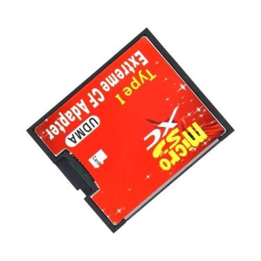 Imagem de Adaptador De Cartão Micro SD TF Para CF TISHRIC, Leitor De Cartão De M