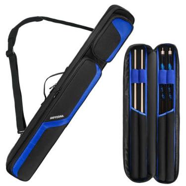 Imagem de Bolsa de transporte macia Pool Cue Jaffzora 2x2 com alças