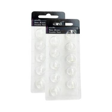 Imagem de Cúpulas De Aparelho Auditivo Universal Oticon MiniFit Double Vent Bass