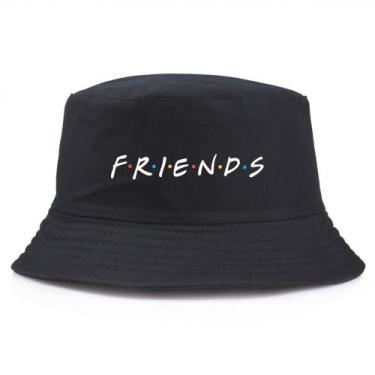 Imagem de Proteção solar de anime Bucket Hat Friends para adultos - Yiweisai