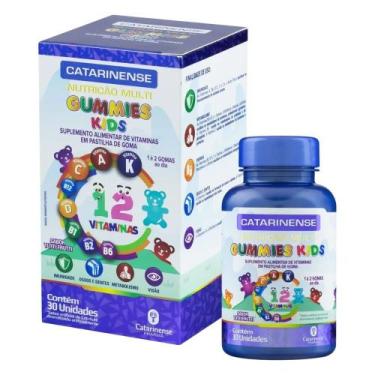 Imagem de Multi Polivitaminico Gummies Kids Gomas 30un - Catarinense