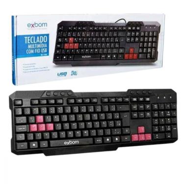 Imagem de Teclado Multimídia Semi Mecânico Tecla Game