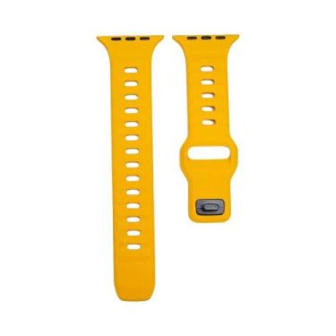 Imagem de Pulseira De Silicone Para Apple Watch Ultra 3 2 11 10 9 8 7 6 SE3 Com 