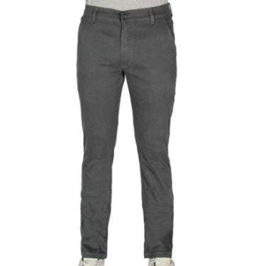 Imagem de Calça Jeans R7Jeans Masculina Modelo Sport Fino Sarja Cotele-Masculino