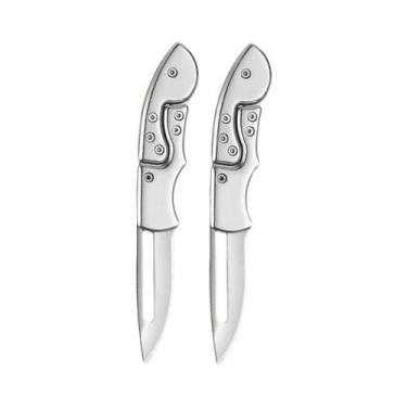 Imagem de Canivete Dobrável Multifuncional De Aço Inoxidável, Faca De Cozinha Ut