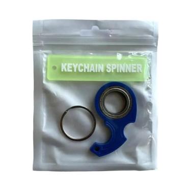 Imagem de Chaveiro Fidget Spinner: Brinquedo Antiestresse Para Crianças E Adulto