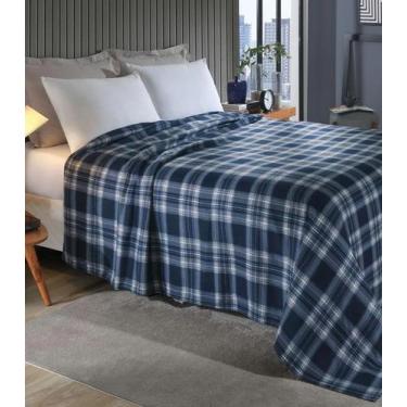 Imagem de Manta Polar Casal Lar E Lazer Azul, UN, Azul