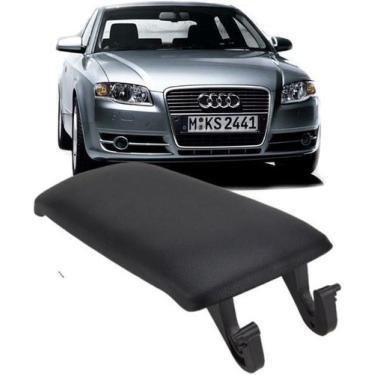 Imagem de Tampa De Apoio Braço Console Audi A4 E A6 De 1998 À 2008 - Preto - HD