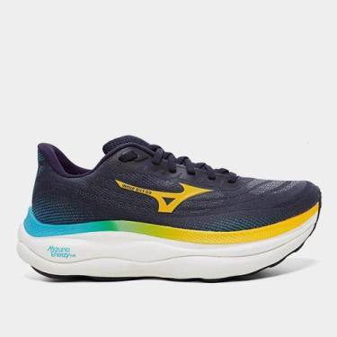 Imagem de Tênis Mizuno Wave Sky 9 Masculino, Azul escuro, 40