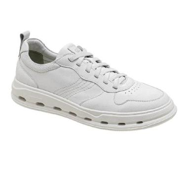 Imagem de Sapatenis democrata grove ful ligth ref 240701 masculino, Branco, 42