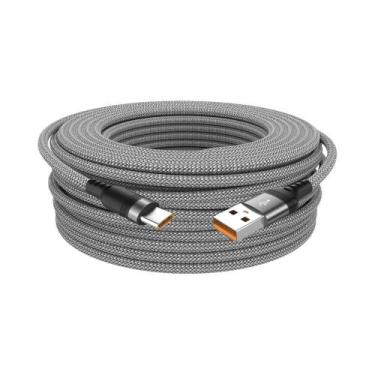 Imagem de Cabo USB C De Carregamento Super Rápido 6A Para Huawei Samsung Xiaomi 