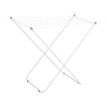 Imagem de Varal de Chão Dobravel Napoles Branco 79cm - Secalux